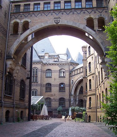 Bremer Gericht Innenhof des Bremer Gerichts
